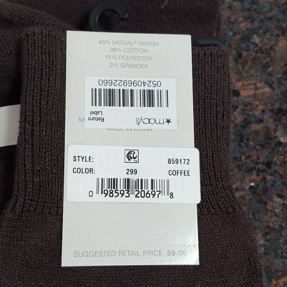 6 Pairs of Men's Liner Socks and 1 Pair of Trouser Socks...Size 7-12...NEW - Picture 7 of 8